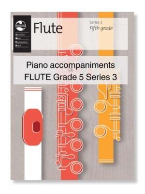 Piano accompaniment backing tracks for AMEB Flute Grade 5 recorded by John Alley
